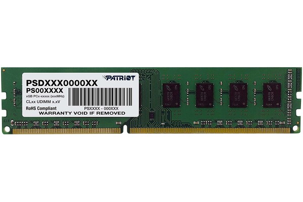 Pamięć RAM Patriot Signaturee 4GB DDR3 1600MHz 1.5V
