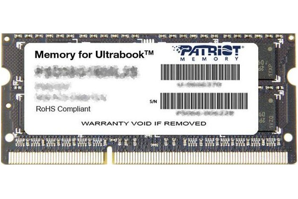 Pamięć RAM Patriot Signaturee 8GB DDR3L 1600MHz 1.35V