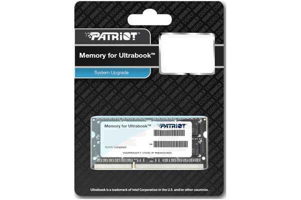 Pamięć RAM Patriot Signaturee 4GB DDR3 1600MHz 1.35V