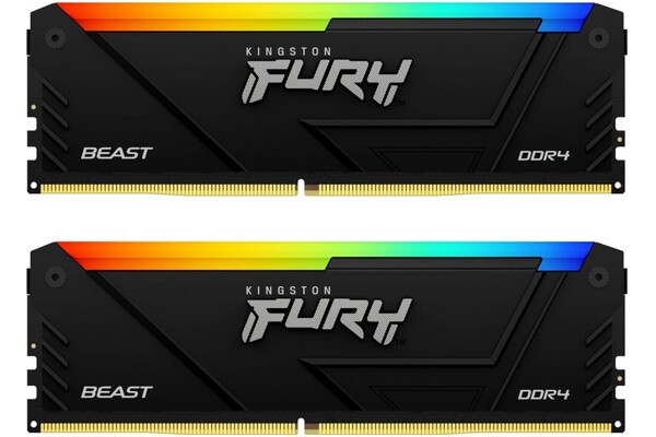 Pamięć RAM Kingston Fury Beast RGB KF432C16BB12AK232 32GB DDR4 3200MHz 1.2V