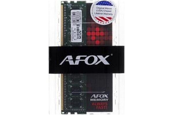 Pamięć RAM AFOX AFLD38BK1L 8GB DDR3L 1600MHz 1.35V