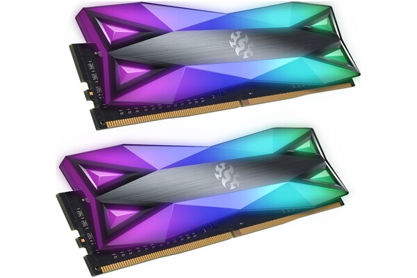 Pamięć RAM XPG ADATA Spectrix D60 RGB 16GB DDR4 3600MHz 1.2V