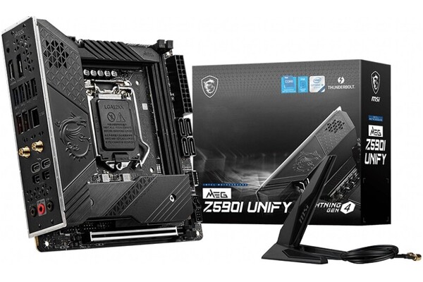 Płyta główna MSI Z590I Unify Socket 1200 Intel Z590 DDR4 Mini-ITX