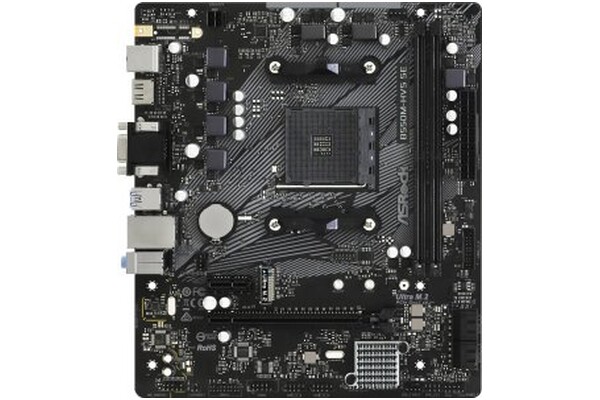 Płyta główna ASrock B550M -HVS Socket AM4 AMD PRO565 DDR4 microATX