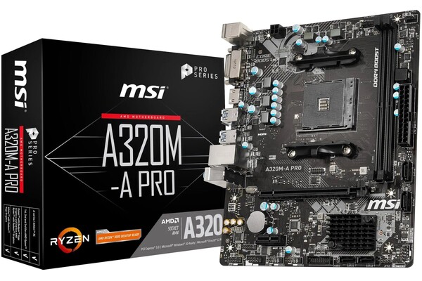 Płyta główna MSI A320MA Pro Socket AM4 AMD A320 DDR4 microATX