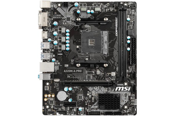 Płyta główna MSI A320MA Pro Socket AM4 AMD A320 DDR4 microATX