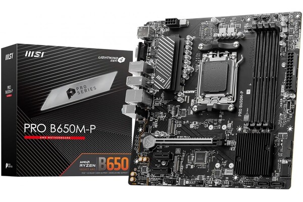 Płyta główna MSI B650MP Pro Socket AM5 AMD B650 DDR5 microATX