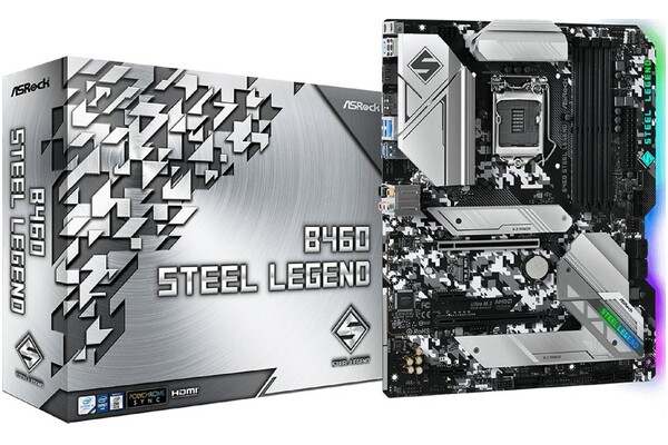Płyta główna ASrock B460 Steel Legend Socket 1200 Intel B460 DDR4 ATX