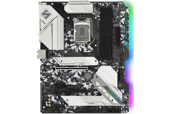 Płyta główna ASrock B460 Steel Legend Socket 1200 Intel B460 DDR4 ATX