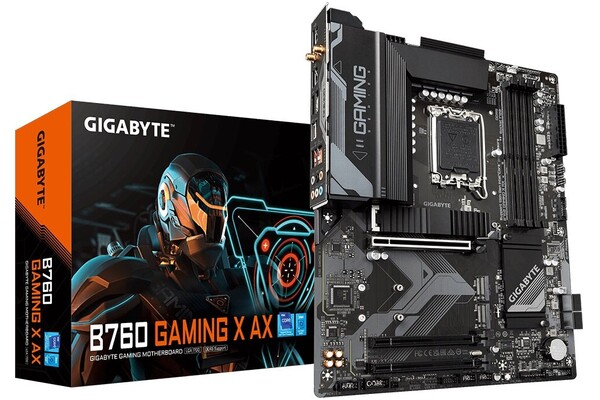 Płyta główna GIGABYTE B760 Gaming X AX Socket 1700 Intel B760 DDR5 ATX
