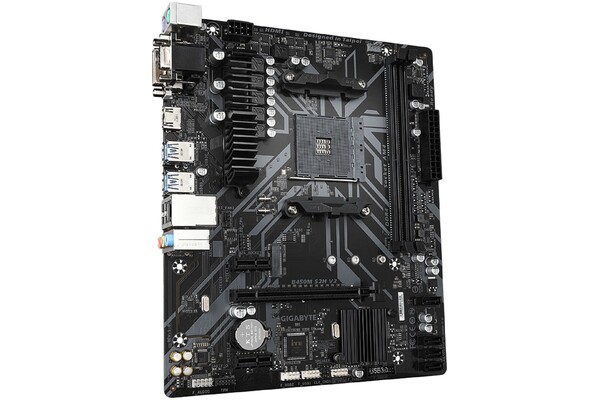 Płyta główna GIGABYTE B450MS2H V2 Socket AM4 AMD B450 DDR4 microATX