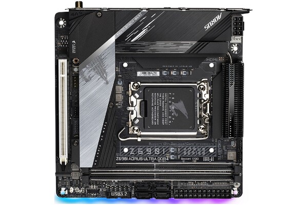 Płyta główna GIGABYTE Z690I Aorus Ultra Socket 1700 Intel Z690 DDR4 Mini-ITX