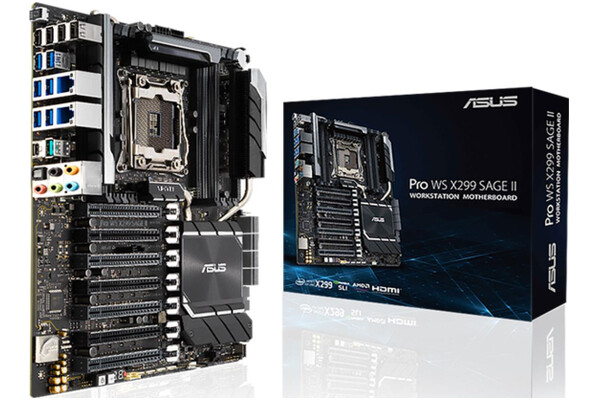 Płyta główna ASUS X299 Pro Sage II Socket 2066 Intel X299 DDR4 CEB