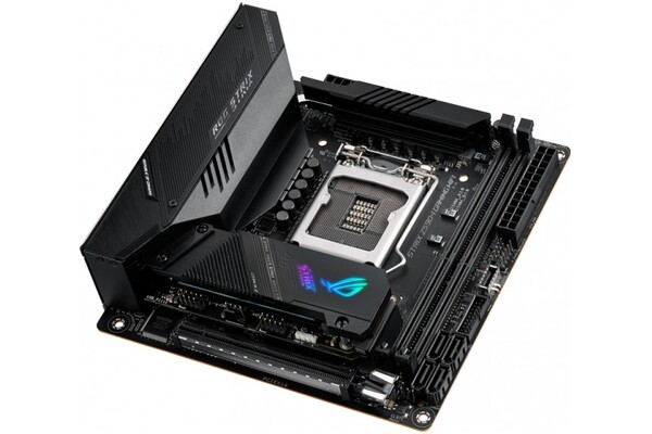 Płyta główna ASUS Z590-I Rog Strix Gaming WiFi Socket 1200 Intel Z590 DDR4 Mini-ITX