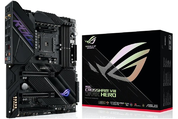 Płyta główna ASUS Rog Crosshair VIII Dark Hero Socket AM4 AMD X570 DDR4 ATX