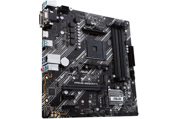 Płyta główna ASUS B550M-K Prime Socket AM4 AMD B550 DDR4 microATX