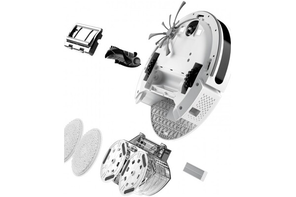 Odkurzacz BISSELL SpinWave R5 robot sprzątający z pojemnikiem biały