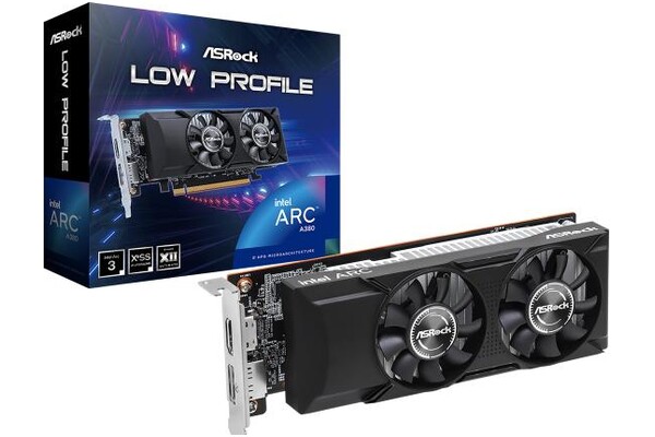 Karta graficzna ASrock A380 Low Profile 6GB GDDR6