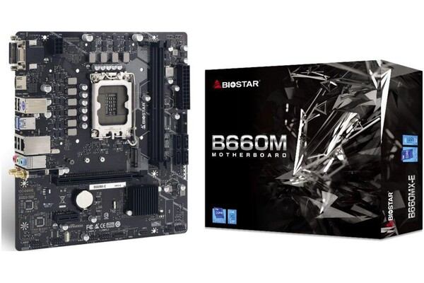 Płyta główna BIOSTAR B660MXE Socket 1700 Intel B660 DDR4 microATX
