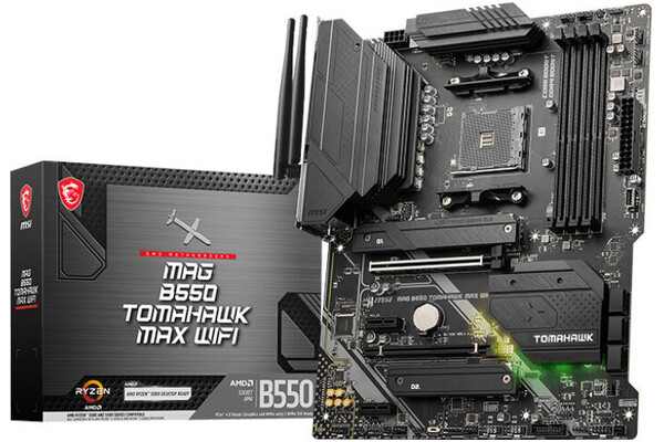 Płyta główna MSI B550 MAG Tomahawk Max WiFi Socket AM4 AMD B550 DDR4 ATX