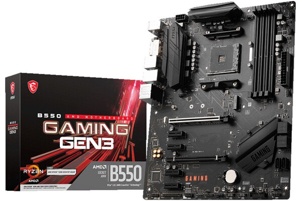 Płyta główna MSI B550 Gaming Gen3 Socket AM4 AMD B550 DDR4 ATX
