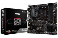 Płyta główna MSI B450M Pro-VDH Plus Socket AM4 AMD B450 DDR4 microATX