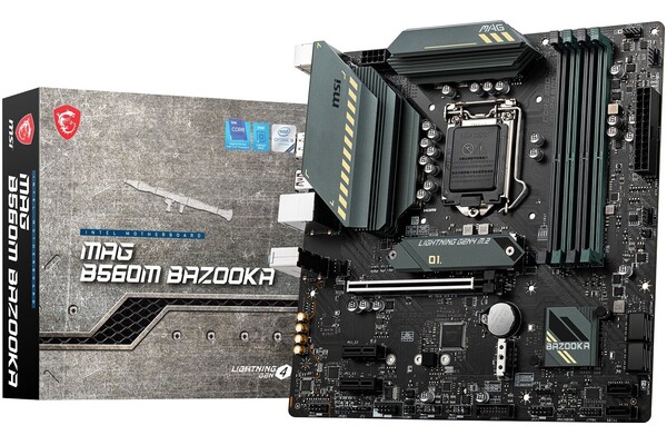 Płyta główna MSI B560M MAG Bazooka Socket 1200 Intel B560 DDR4 microATX