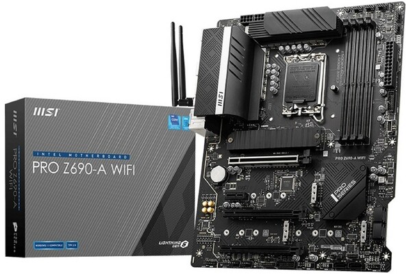 Płyta główna MSI Z690A Pro WiFi Socket 1700 Intel Z690 DDR5 ATX