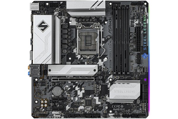 Płyta główna ASrock B560M Steel Legend Socket 1200 Intel B560 DDR4 microATX