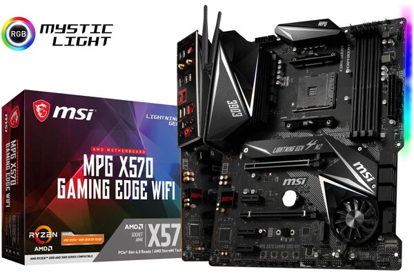 Płyta główna MSI X570 MPG Edge Gaming WiFi Socket AM4 AMD X570 DDR4 ATX