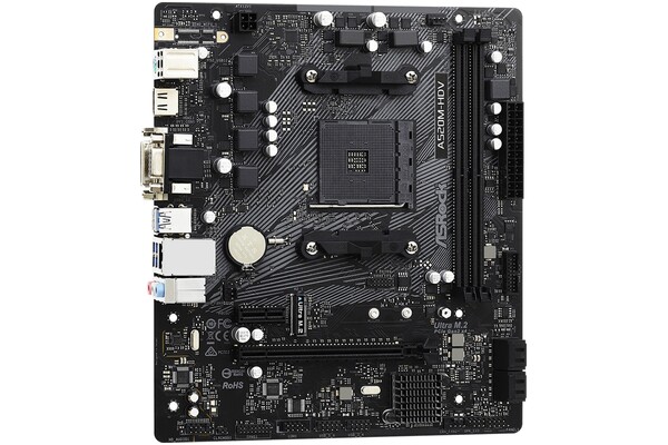 Płyta główna ASrock A520M -HDV Socket AM4 AMD A520 DDR4 microATX