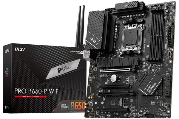 Płyta główna MSI B650P Pro WiFi Socket AM5 AMD B650 DDR5 ATX