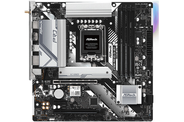 Płyta główna ASrock B760M Pro RS D4 WiFi Socket 1700 Intel B760 DDR4 microATX
