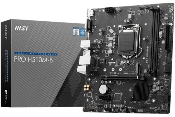 Płyta główna MSI H510MB Pro Socket 1200 Intel H510 DDR4 microATX