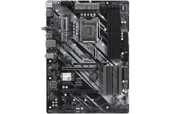 Płyta główna ASrock Z490 Phantom Gaming 4/AC Socket 1200 Intel Z490 DDR4 ATX