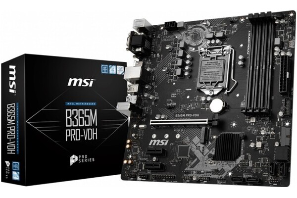Płyta główna MSI B365M Pro-VDH Socket 1151 Intel B365 DDR4 microATX
