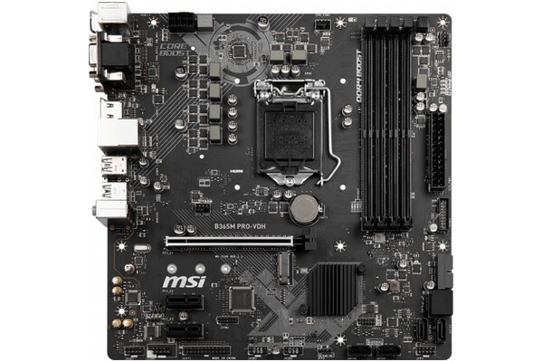 Płyta główna MSI B365M Pro-VDH Socket 1151 Intel B365 DDR4 microATX