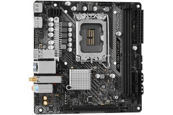 Płyta główna ASrock H610M ITX/EDP Socket 1700 Intel H610 DDR4 Mini-ITX
