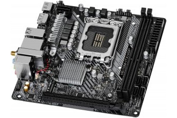 Płyta główna ASrock H610M ITX/EDP Socket 1700 Intel H610 DDR4 Mini-ITX