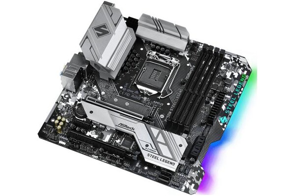 Płyta główna ASrock B460M Steel Legend Socket 1200 Intel B460 DDR4 microATX