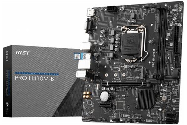 Płyta główna MSI H410MB Pro Socket 1200 Intel H410 DDR4 microATX