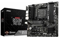 Płyta główna MSI B550M Pro-VDH Socket AM4 AMD B550 DDR4 microATX