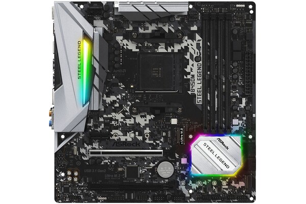 Płyta główna ASrock B450M Steel Legend Socket AM4 AMD B450 DDR4 microATX