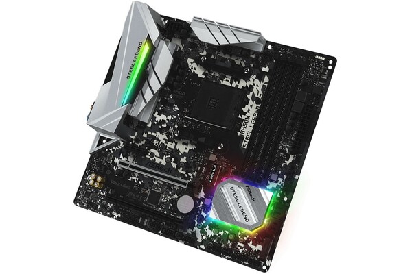 Płyta główna ASrock B450M Steel Legend Socket AM4 AMD B450 DDR4 microATX