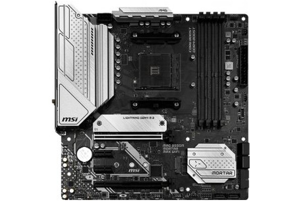 Płyta główna MSI B550M MAG Mortar Max WiFi Socket AM4 AMD B550 DDR4 microATX