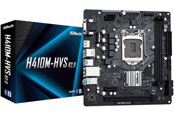 Płyta główna ASrock H410M -HVS R2.0 Socket 1200 Intel H410 DDR4 microATX