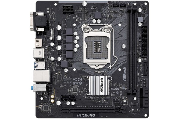 Płyta główna ASrock H410M -HVS R2.0 Socket 1200 Intel H410 DDR4 microATX