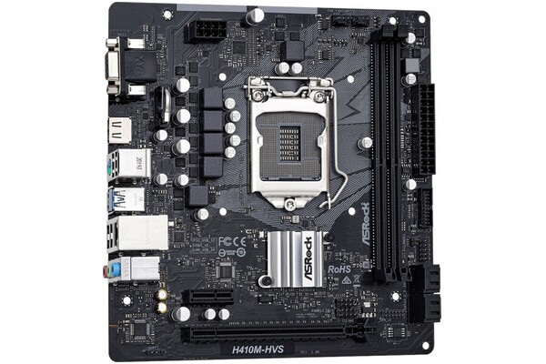 Płyta główna ASrock H410M -HVS R2.0 Socket 1200 Intel H410 DDR4 microATX