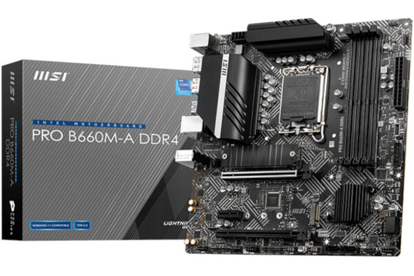 Płyta główna MSI B660MA Pro Socket 1700 Intel B660 DDR4 microATX