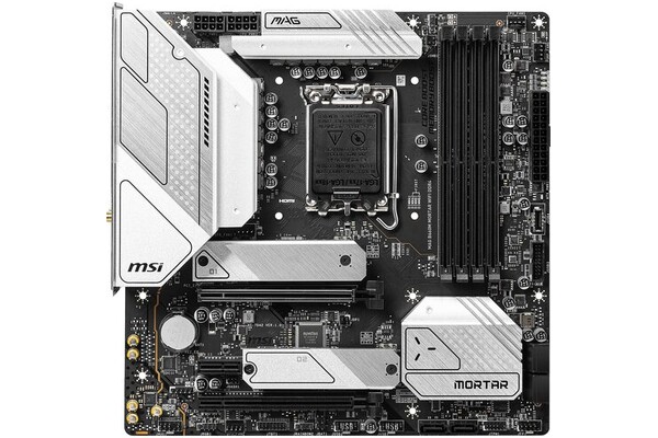 Płyta główna MSI B660 MAG Mortar WiFi Socket 1700 Intel B660 DDR4 microATX